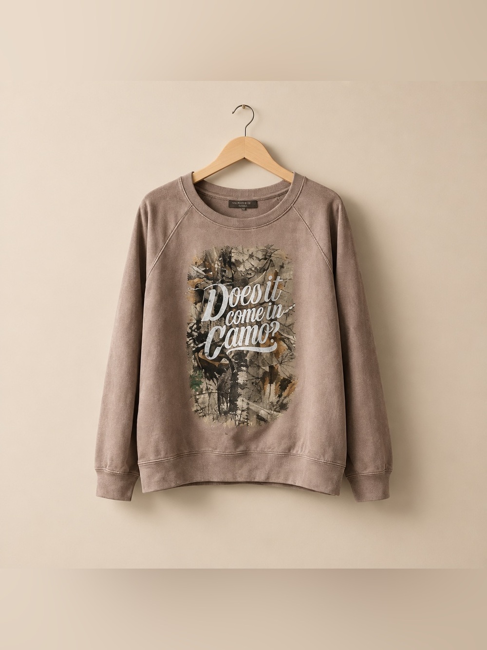 Real Tree Medium Teen Long Sleeve Polyester Cotton Blend Deer Hunting Shirt